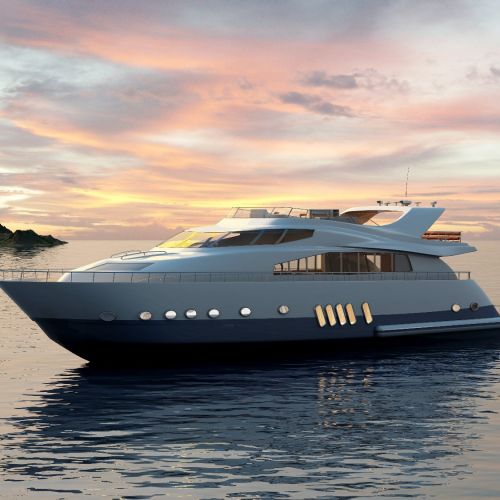 3d / CGI Luxury yacht