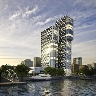 3D / CGI Architecture building