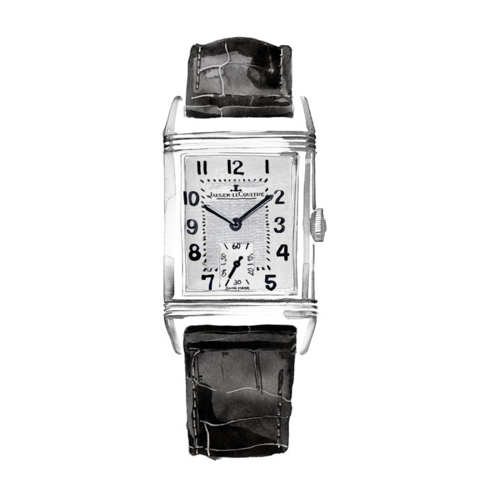 Montre classique en argent