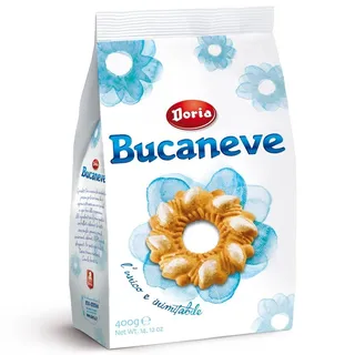 Bucaneve biscuits packaging design