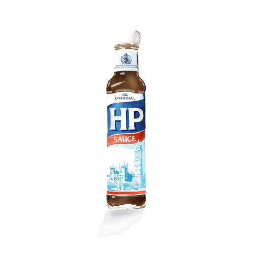 HP Sauce food illustration
