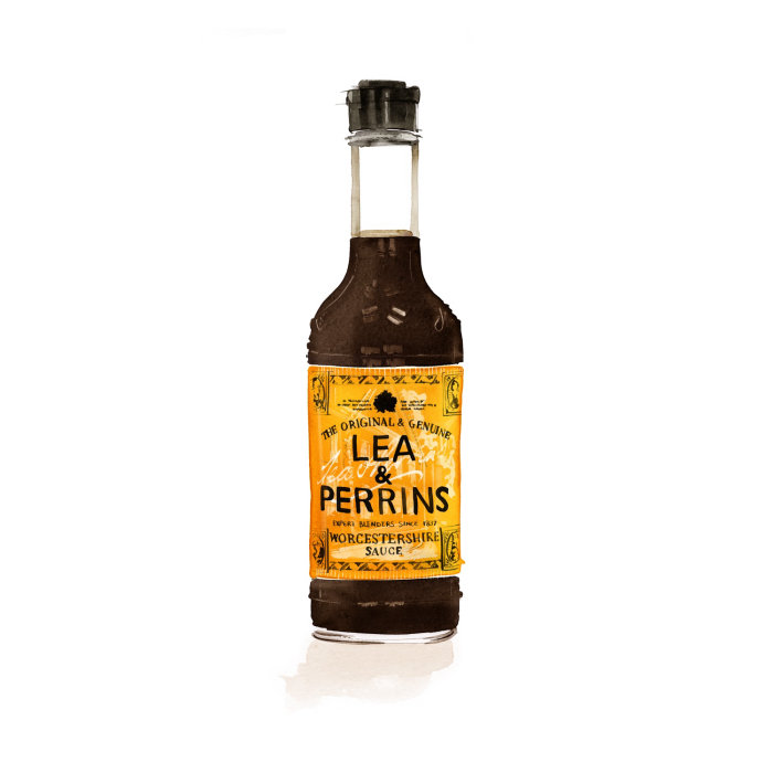 Illustration de Lea &amp; Perrins sauce Worcestershire