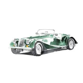 Classic Green retro car
