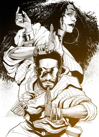 Characters design of Mister Brau tv series