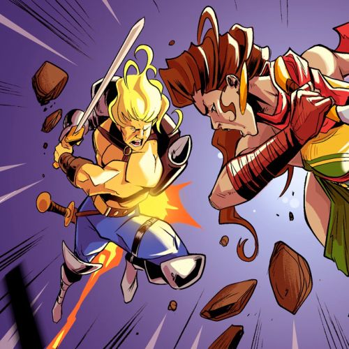 Energetic cartoon characters in action by PJ Kaiowa