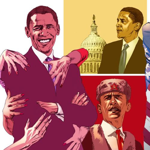 Obama Conceptual Pictograph

