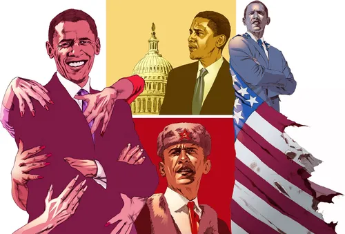 Obama Conceptual Pictograph

