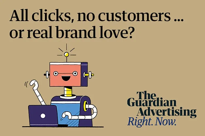 The Guardian Right Now campaign designed by Paperface