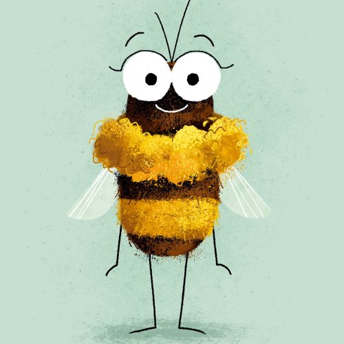 Develop adorable bee persona