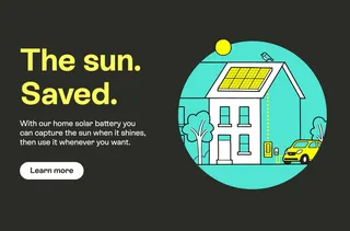 Sunsave utilizes bespoke illustrations to highlight solar energy solutions