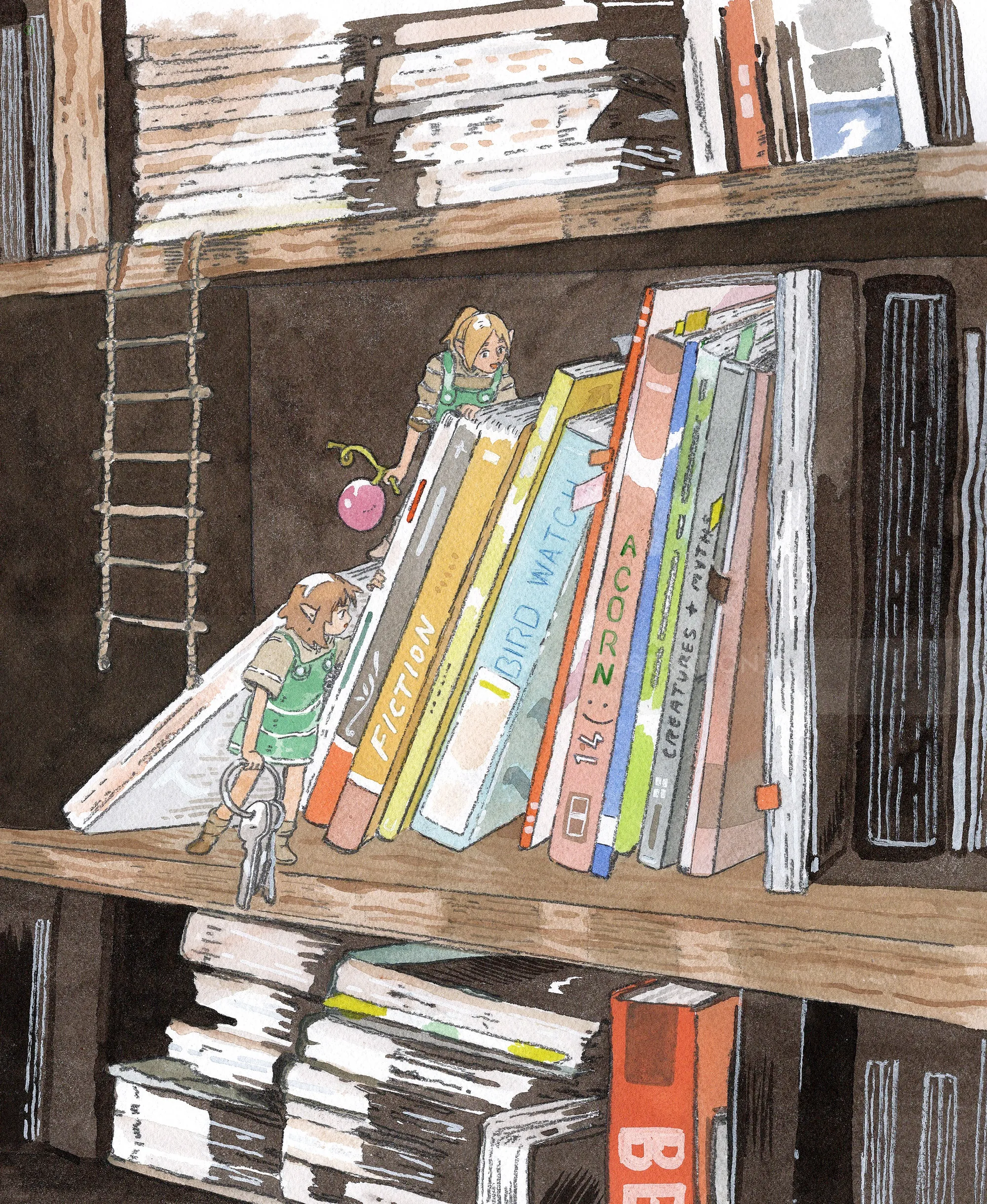 Fantasy art of elves at Gallery Nucleus