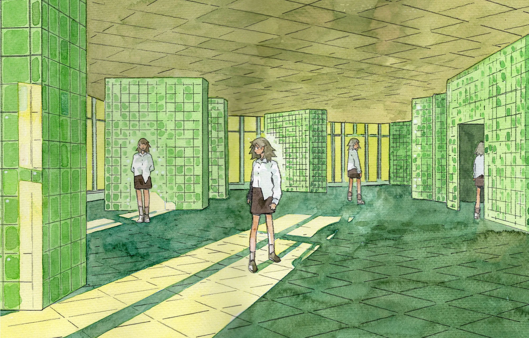 Liminal space work for MYTHOS Gallery Nucleus