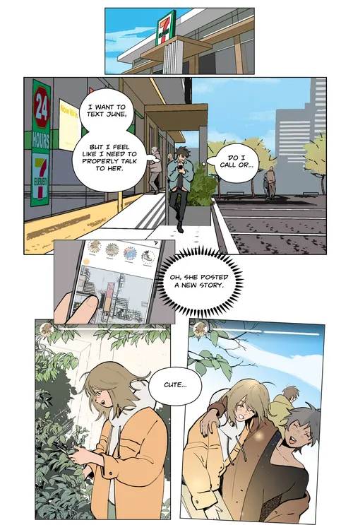 Comic page from "Sun House" book