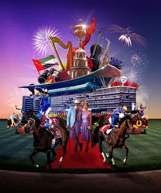 Poster cover art of Dubai World Cup 25th Anniversary
