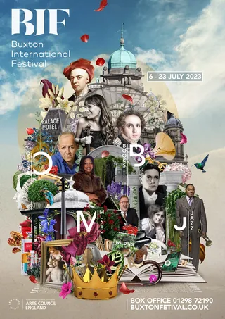 Collage artwork for Buxton International Festival by Patrick Boyer