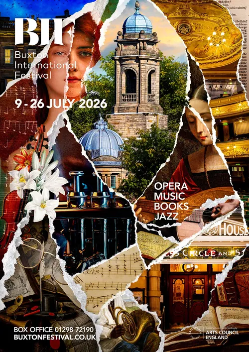 Coverillustration für das Buxton International Festival 2026 von Patrick Boyer