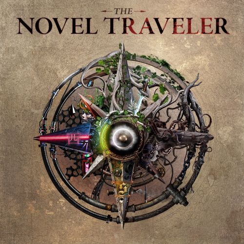 Das Kompass-Artwork für „The Novel Traveler“ stammt von Patrick Boyer