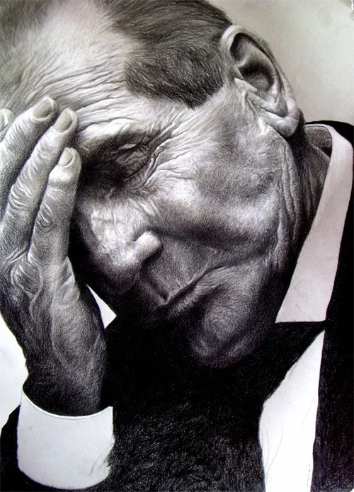 People Disappointed old man