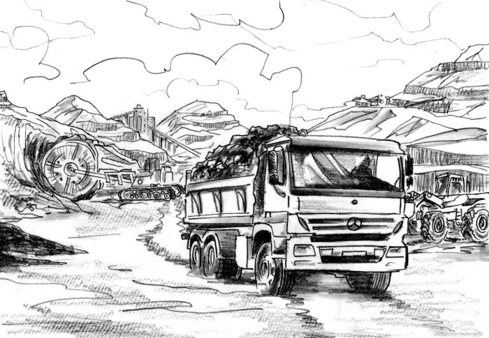 运输重型车辆卡车