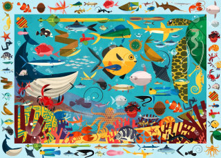 ポール・デイヴィスによる海のジグソーアート