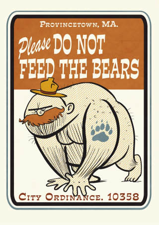Letras Por favor, não alimente os ursos
