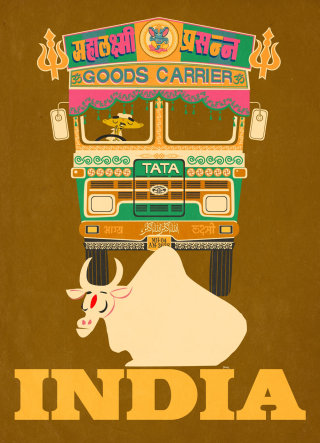Poster design of India 