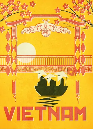 Graphic flyer Vietnam
