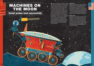 Máquinas gráficas na lua