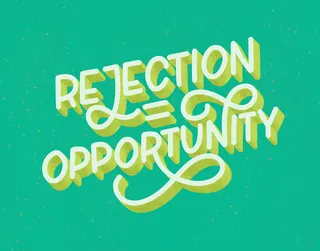 Lettering Rejection Opportunity
