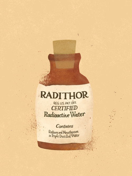 Radithor de medicina gráfica