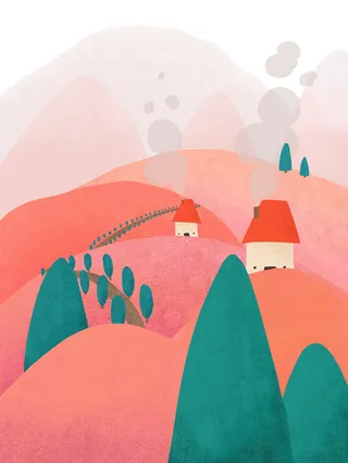 Graphic landscape