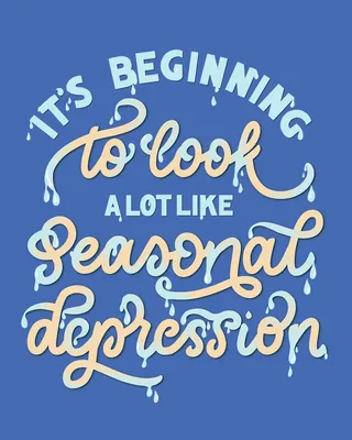 Typography: It's beginning to look a lot like seasonal depression
