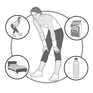 Illustration du cycle de santé de routine des femmes par Peter Kyprianou