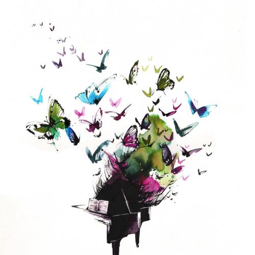 watercolor butterfly illustration
