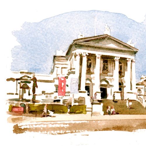 Illustration of Tate Britain