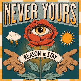 Conception d'affiche EP pour le groupe pop-punk allemand Never Yours