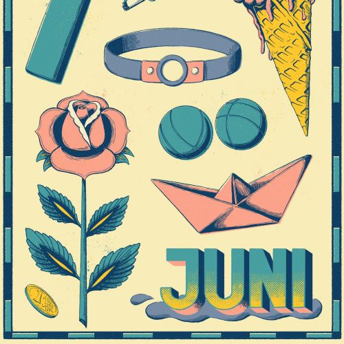 Poster design of Juni