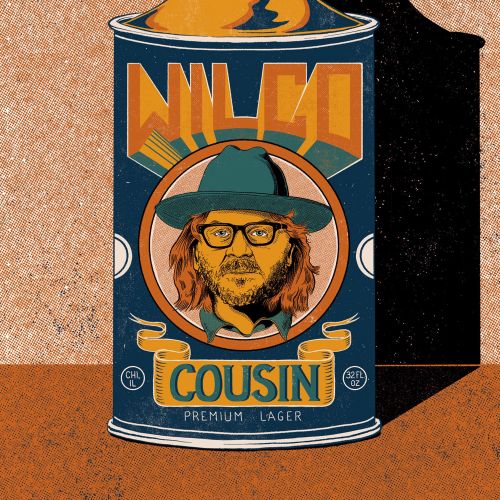 Rolling Stone’s vintage beer can art for Wilco's 'Cousin'