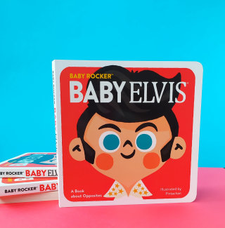 Ilustração do livro Baby Elvis de Pintachan