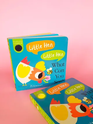 Children's book cover Little Hen What Can You See by Pintachan