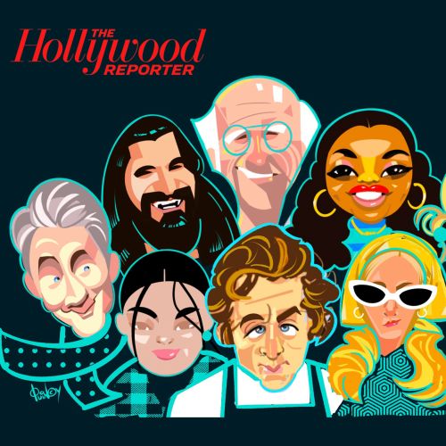 Humorous portrait for The Hollywood Reporter