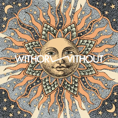 Intricate sun with detailed rays and stars by Reiko Lauper