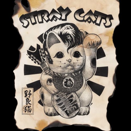 Japanized Rock Poster Series: Stray Cats