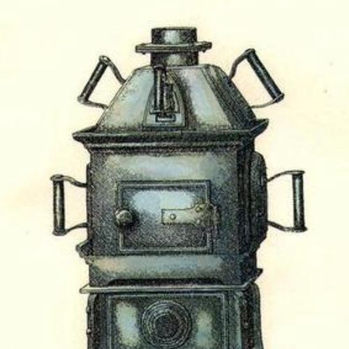 Illustration of boiler machine 