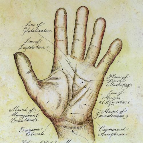 anatomy of male hand by illustration richard Phipps
