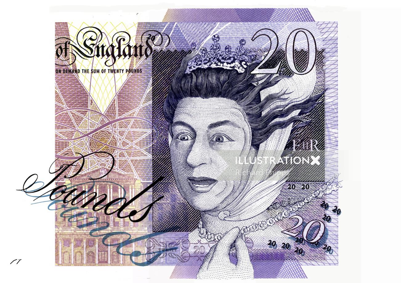 英国ポンド紙幣