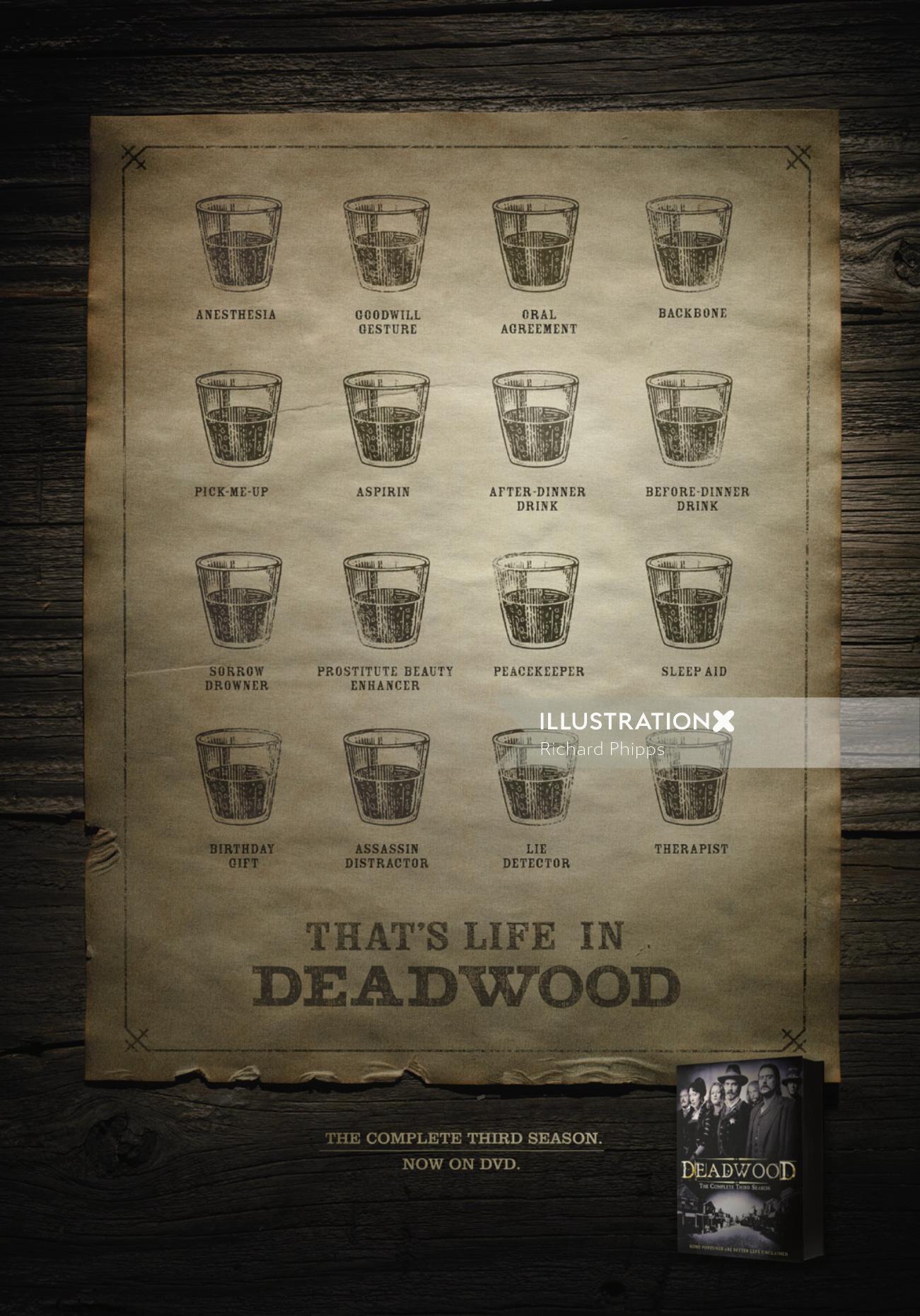 Thats life in dead wood
