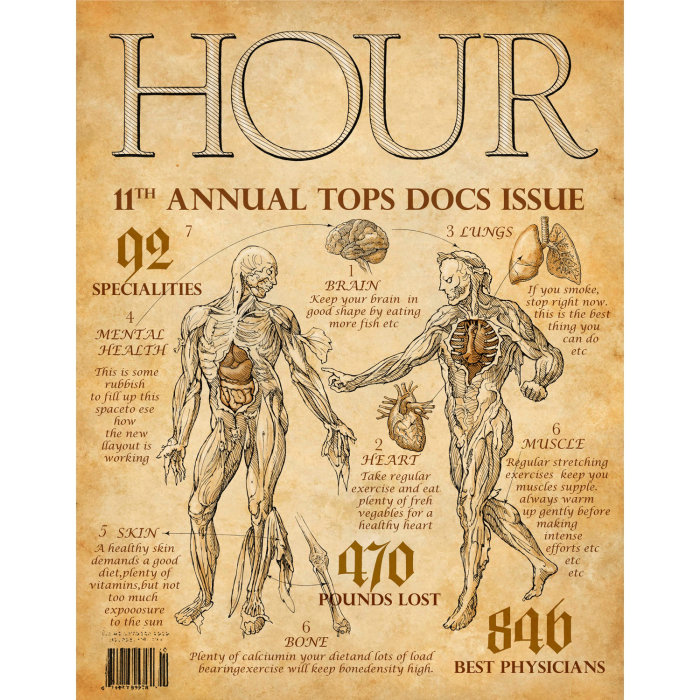 The Hour magazine cover
