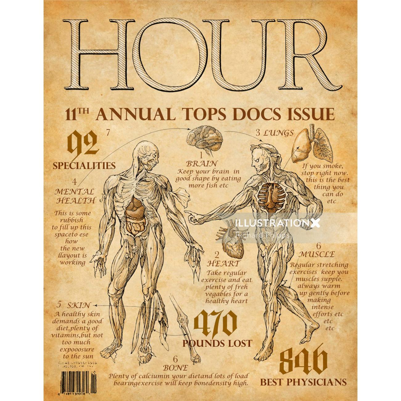 Couverture du magazine The Hour