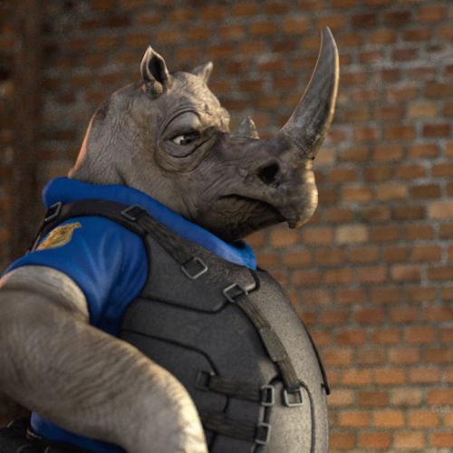 Rhino Soldier animation

